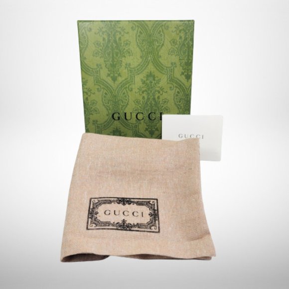 GUCCI GREY GG MARMONT CARD CASE WALLET - Picture 8 of 8